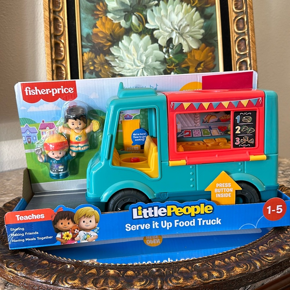 Little People Serve it up Taco Food Truck New Fisheries-Price